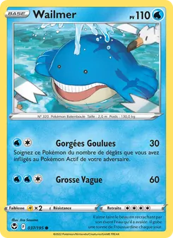 Wailmer, Tempête Argentée No. 037 Normal