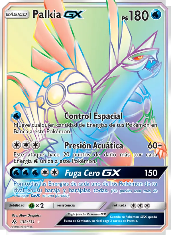 Palkia GX, Luz Prohibida Nº 132