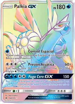 Palkia GX, Luz Prohibida Nº 132 Normal