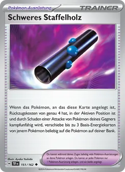 Schweres Staffelholz, Gewalten der Zeit No. 151 Normal