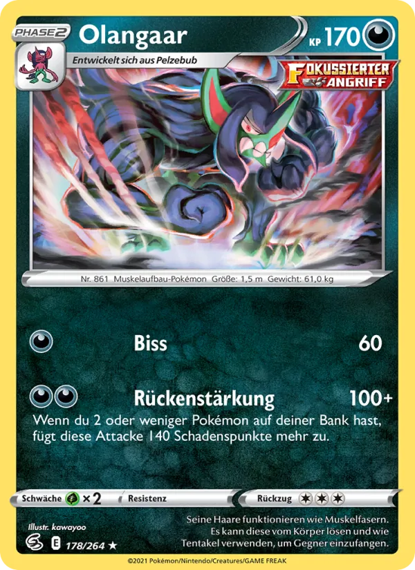 Olangaar, Fusions Angriff Nº 178