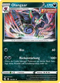 Olangaar, Fusions Angriff Nº 178 Reverse