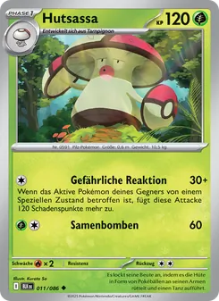 Hutsassa, Schwarze Blitze No. 011 Normal