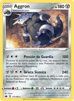 Aggron, Reinado Escalofriante No. 111 Normal