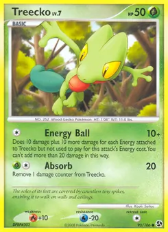 Treecko, Great Encounters No. 90 Normal