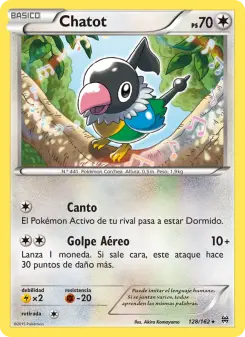 Chatot, Turbo Impulso Nº 128 Normal