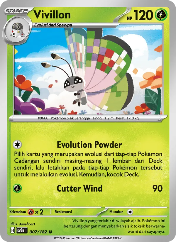Vivillon, Kilat Rasi No. 007