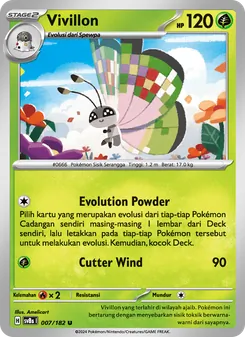 Vivillon, Kilat Rasi No. 007 Normal