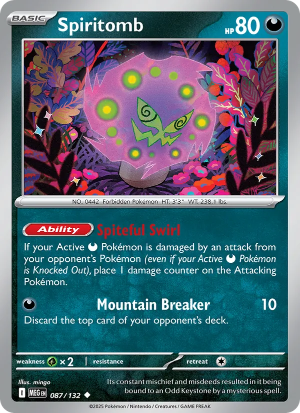Spiritomb, Mega Evolution No. 087