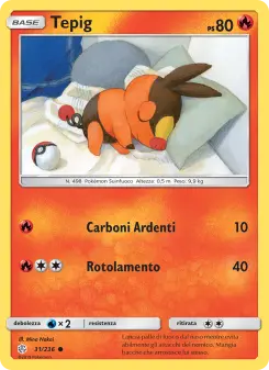 Tepig, Eclissi Cosmica No. 31 Normal