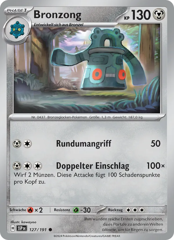 Bronzong, Stürmische Funken No. 127
