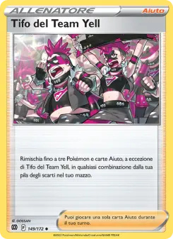 Tifo del Team Yell, Astri Lucenti No. 149 Normal