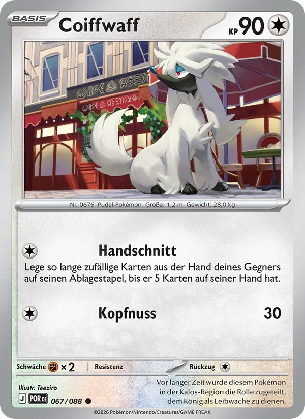 Coiffwaff, Optimale Ordnung No. 067