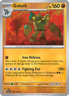 Golurk, Temporal Forces No. 088 Normal