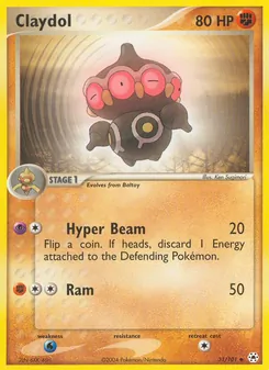 Claydol, Hidden Legends No. 31 Normal