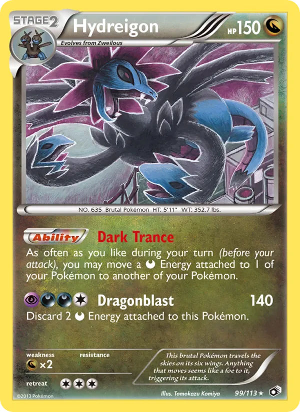 Hydreigon, Legendary Treasures No. 99