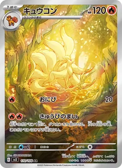 キュウコン, 黒炎の支配者 No. 110 Normal