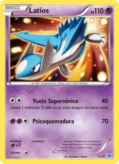 Latios, Kit de Entrenador XY (Latios) Nº 13 Normal
