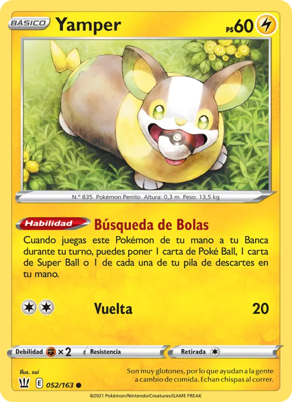 Yamper, Estilos de Combate No. 52