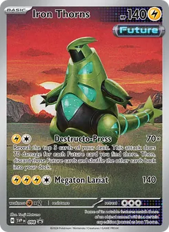 Iron Thorns, SVP Black Star Promos Nº 098 Holo