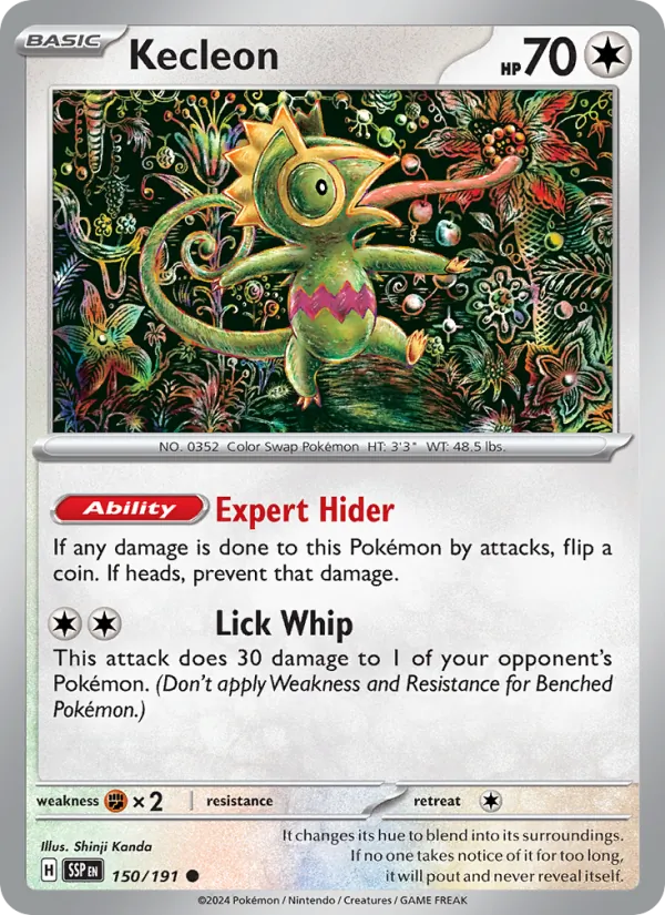 Kecleon, Surging Sparks No. 150