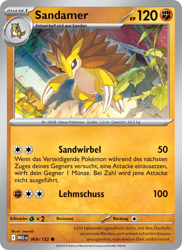 Sandamer, Mega-Entwicklung Nº 069