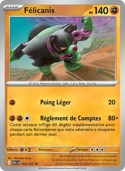 Félicanis, Héros Transcendants Nº 122 Holo