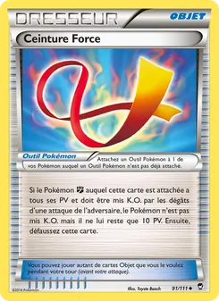 Ceinture Force, Poings Furieux Nº 91 Normal