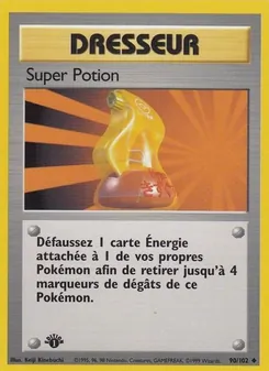 Super Potion, Set de Base Nº 90 Normal
