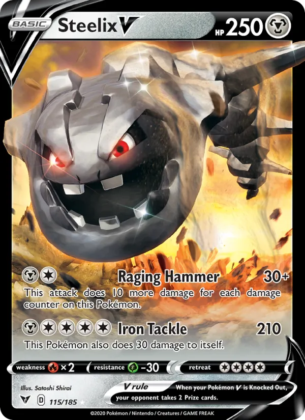 Steelix V, Vivid Voltage No. 115