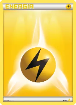 Energía Rayo, Kit de Entrenador XY (Pikachu Enmascarada) Nº 6 Normal