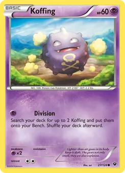 Koffing, Fates Collide Nº 27 Normal