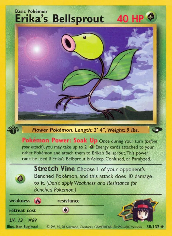 Erika's Bellsprout, Gym Challenge Nº 38