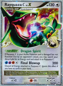 Rayquaza C, Supreme Victors Nº 146 Holo