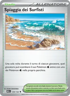 Spiaggia dei Surfisti, Megaevoluzione Nº 129 Normal