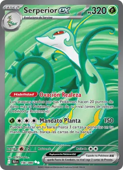 Serperior ex, Fulgor Negro No. 156 Holo