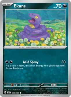 Ekans, 151 Nº 023 Normal