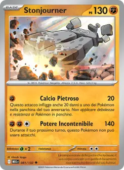 Stonjourner, Megaevoluzione No. 081 Normal