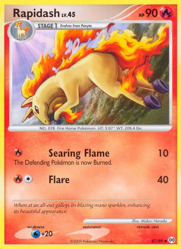 Rapidash, Arceus Nº 47