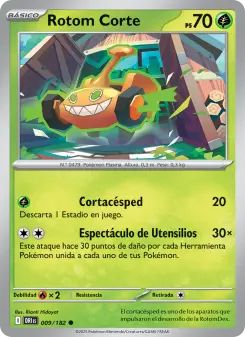 Rotom Corte, Rivales Predestinados Nº 009 Normal