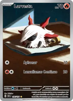 Larvesta, Chispas Fulgurantes No. 196 Holo