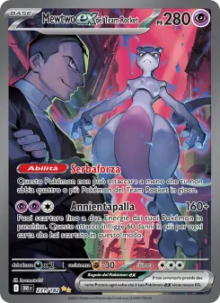 Mewtwo-ex del Team Rocket, Rivali Predestinati Nº 231 Holo