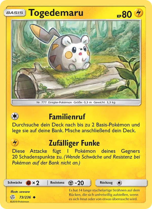 Togedemaru, Welten im Wandel Nº 73
