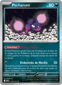 Pecharunt, Héroes Ascendentes Nº 143 Holo