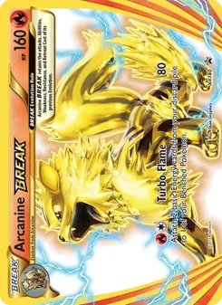 Arcanine BREAK, XY Black Star Promos Nº XY180 Normal