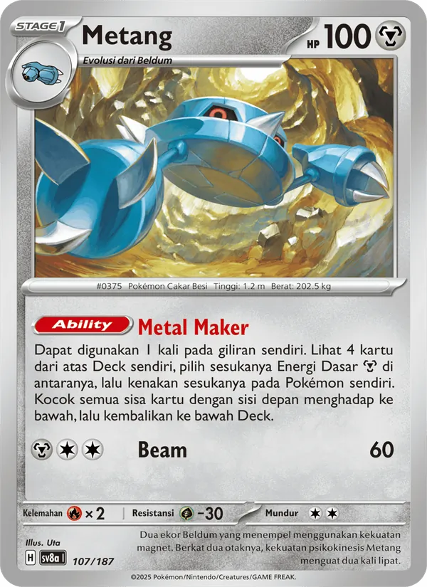 Metang, Festival Terastal ex Nº 107