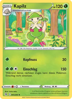 Kapilz, Fusions Angriff Nº 5