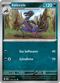 Salazzle, Ossidiana Infuocata Nº 140 Normal