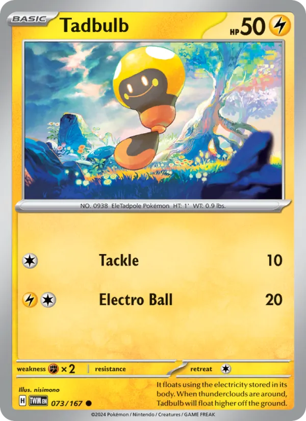 Tadbulb, Twilight Masquerade Nº 073