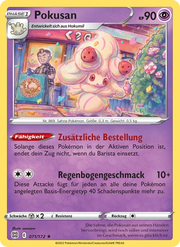 Pokusan, Strahlende Sterne Nº 071